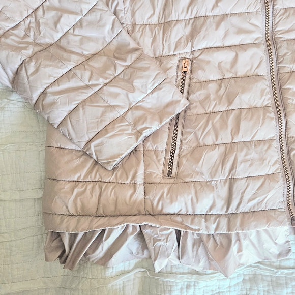 Lane Bryant Peplum Packable Puffer Jacket ThermoPlum Technology 26/28 H12143 - Picture 6 of 7